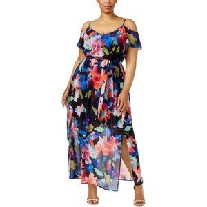 City Chic Cold Shoulder Plus Size Dress
